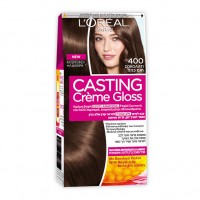 Βαφή Χωρίς Αμμωνία L'Oreal Casting Creme Gloss 400 σοκολατί 48ml